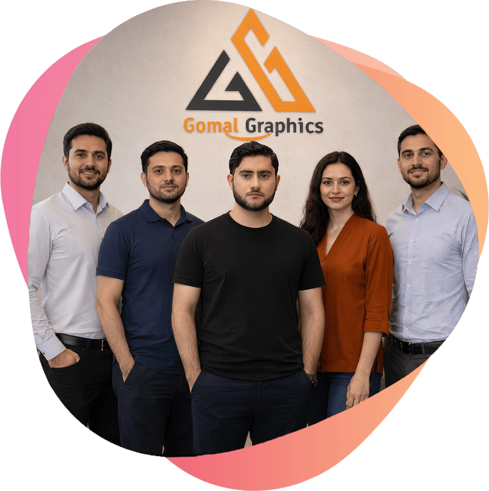 Gomal Graphic Design Working Team