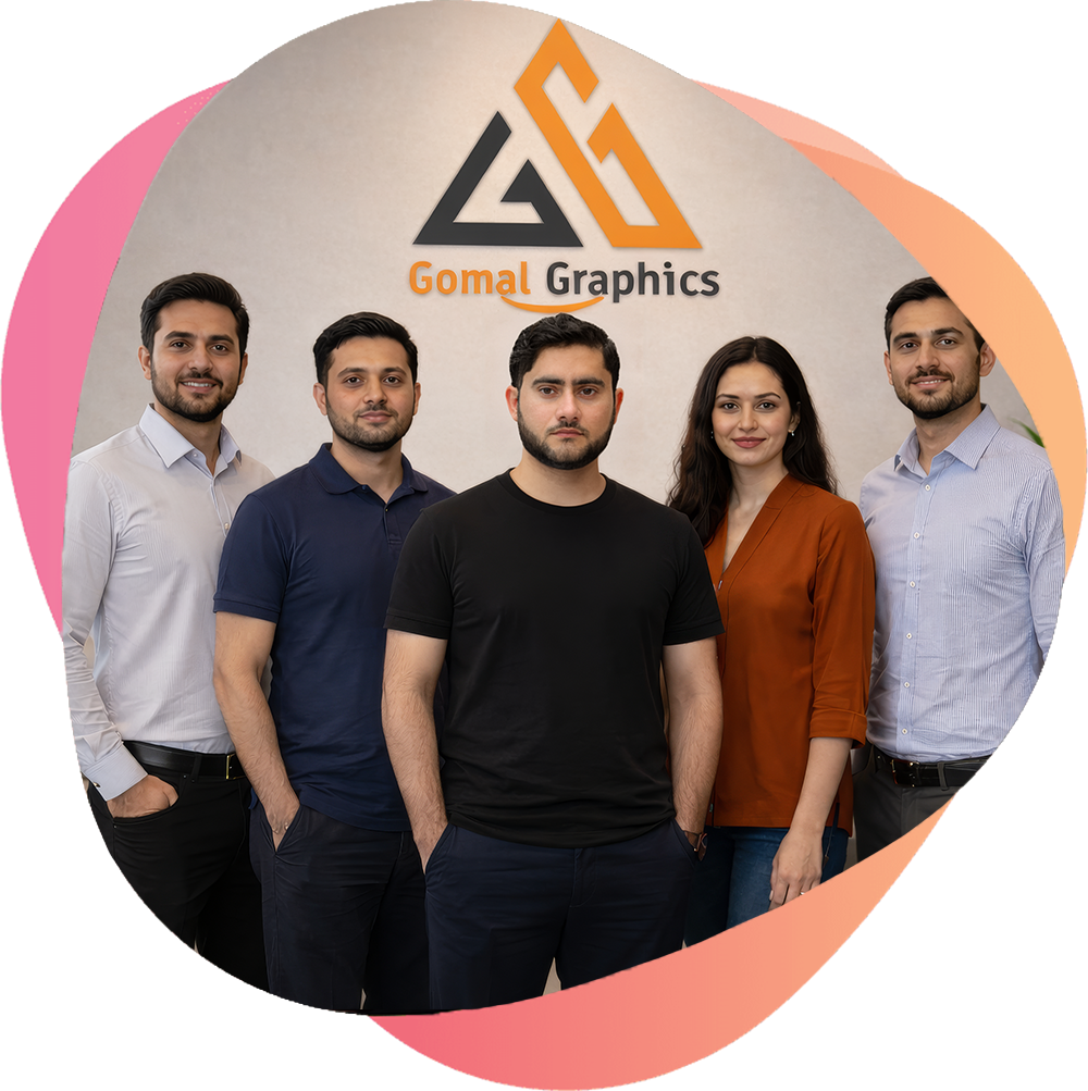Gomal Graphic Amazon listing images and A+ content design team