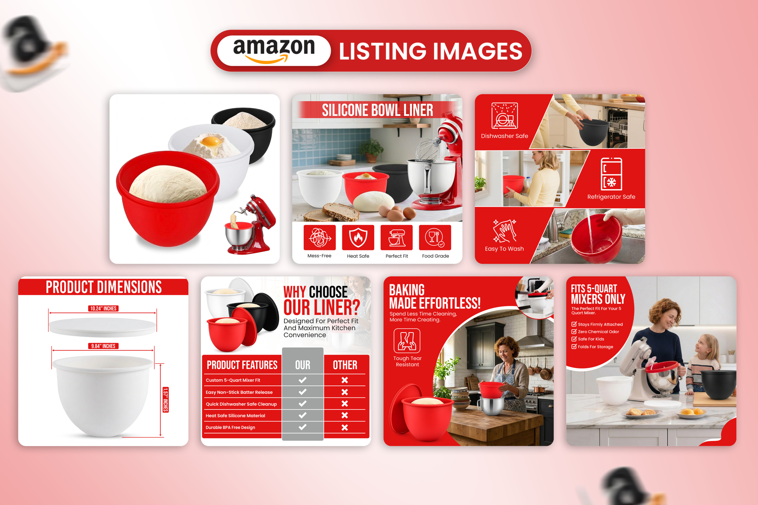 Mixing Bowl Amazon listing design by Gomal Graphics